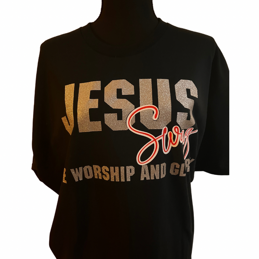 Jesus S.W.A.G. Tee (Serve Worship and Glorify)