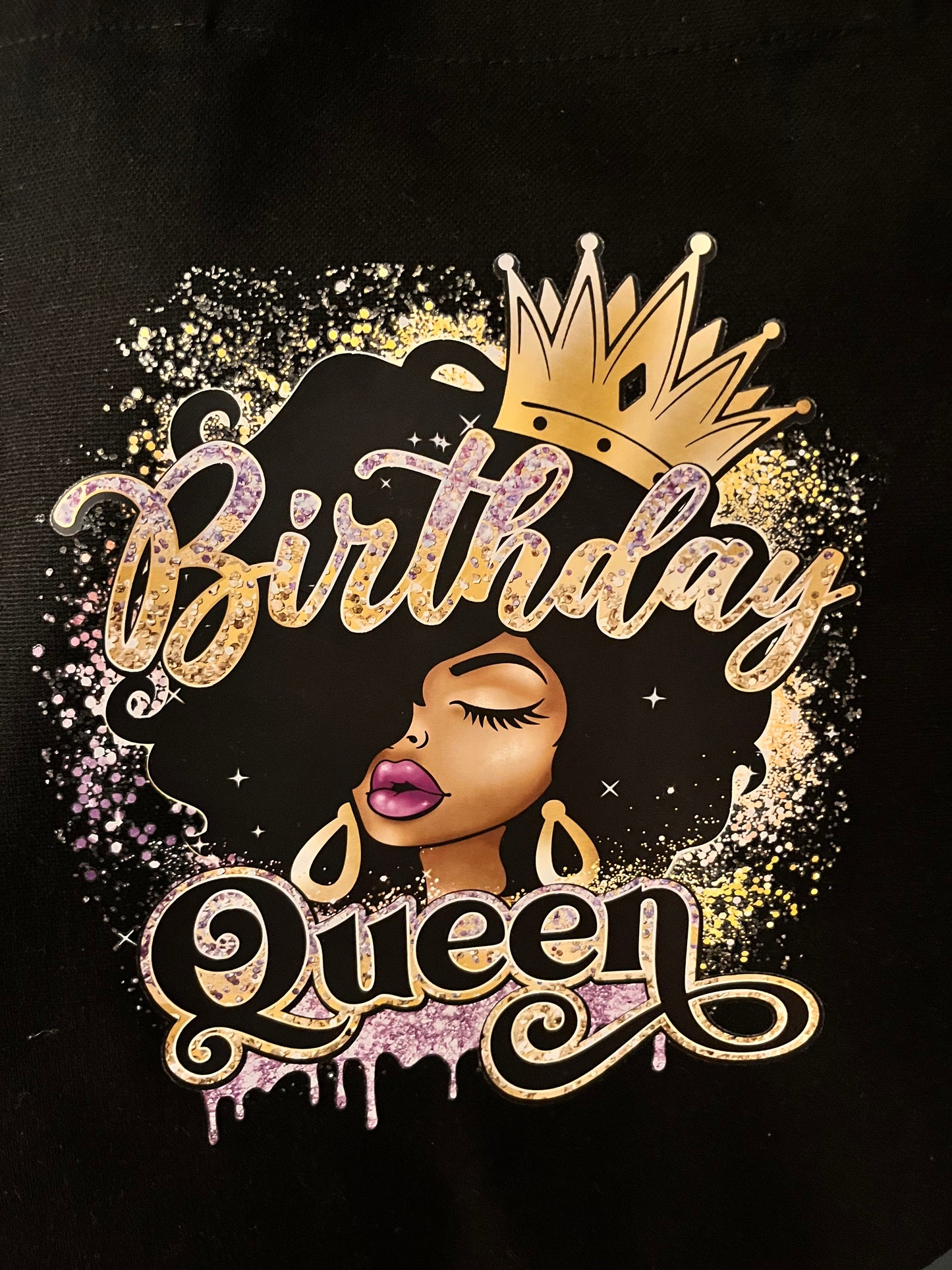 Birthday Queen Tote