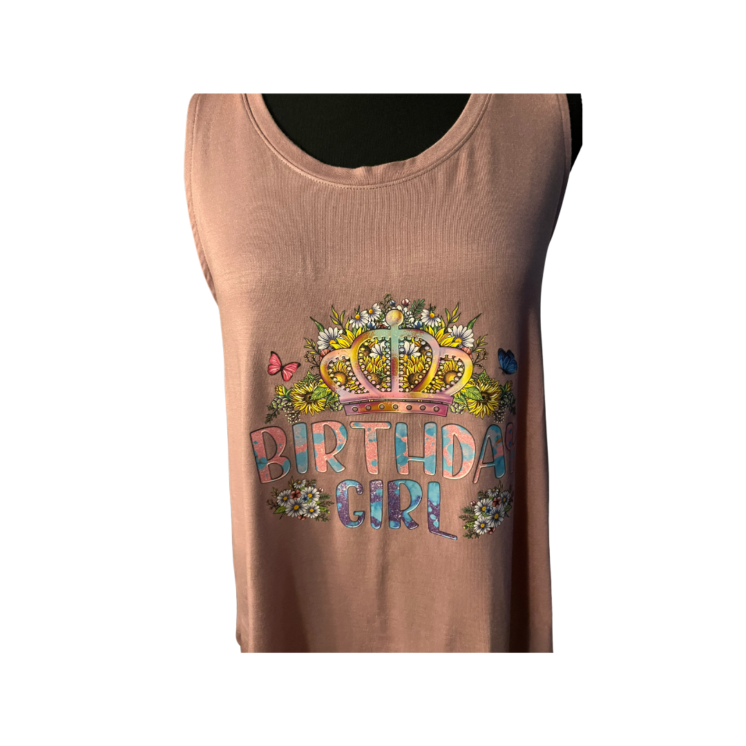 Birthday Girl Tank Top