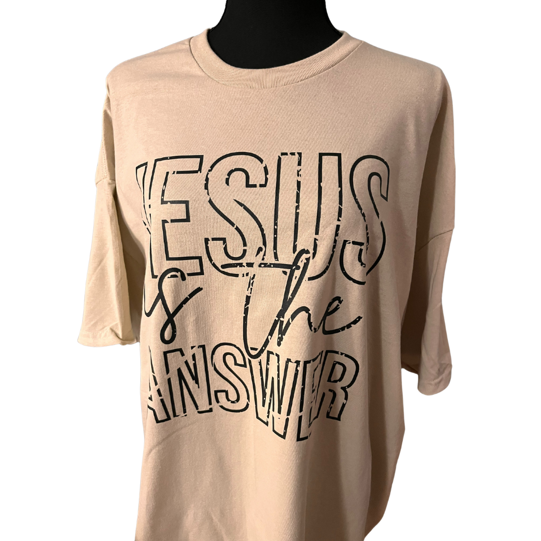 Jesus Is the Answer Tee